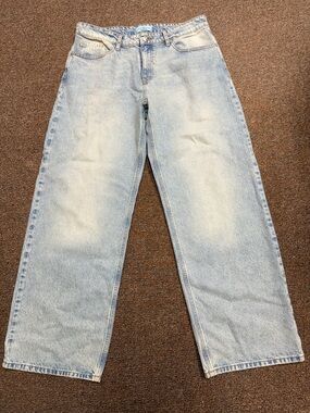REVICE Light Wash Wide-Leg Women's Jeans